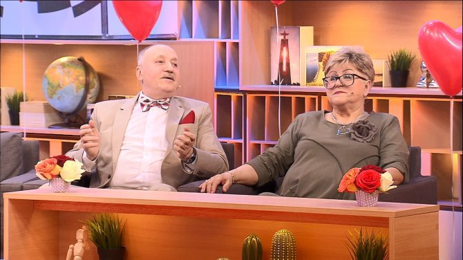 LNK nuotr./Antanas Čapas su žmona Joana