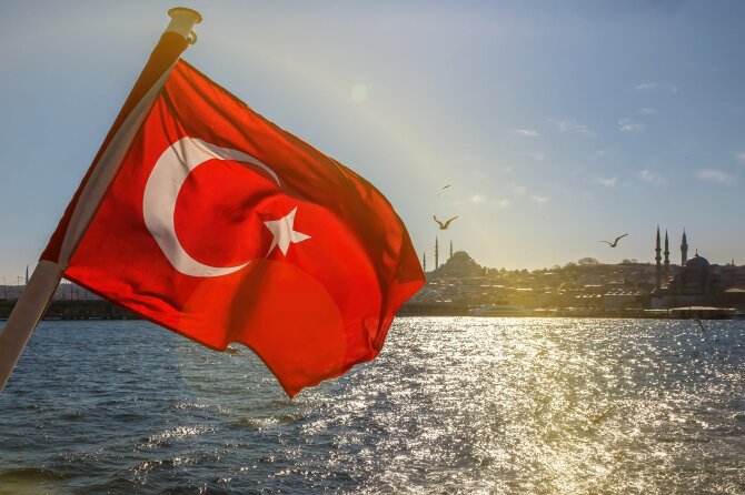 Shutterstock nuotr./Turkijos vėliava