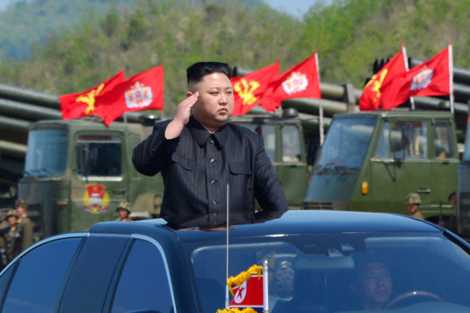 „Reuters“/„Scanpix“ nuotr./Kim Jong Unas