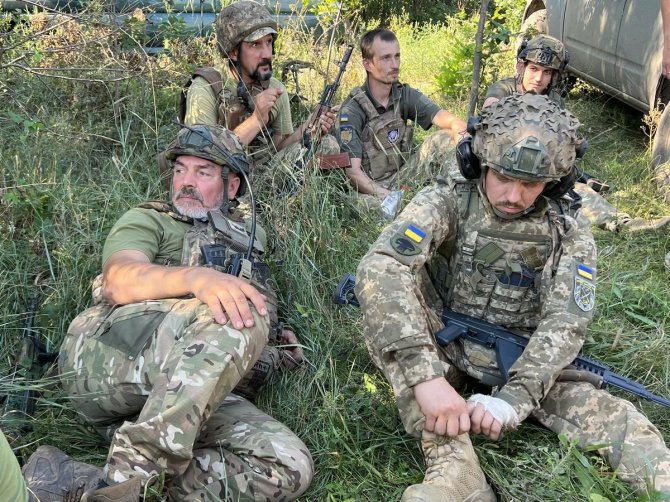 Jaanus Piirsalu/„Postimees“ nuotr./Ukrainos kariai