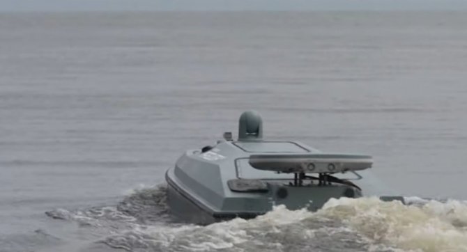Socialinių tinklų nuotrauka/Ukrainos jūrinis dronas „Magura V5“
