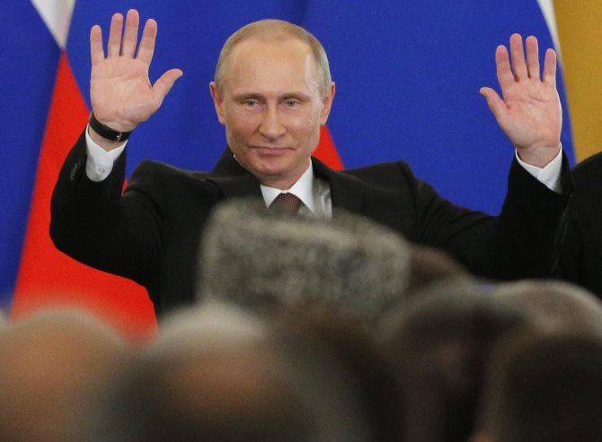 „Reuters“/„Scanpix“ nuotr./Rusijos prezidentas Vladimiras Putinas