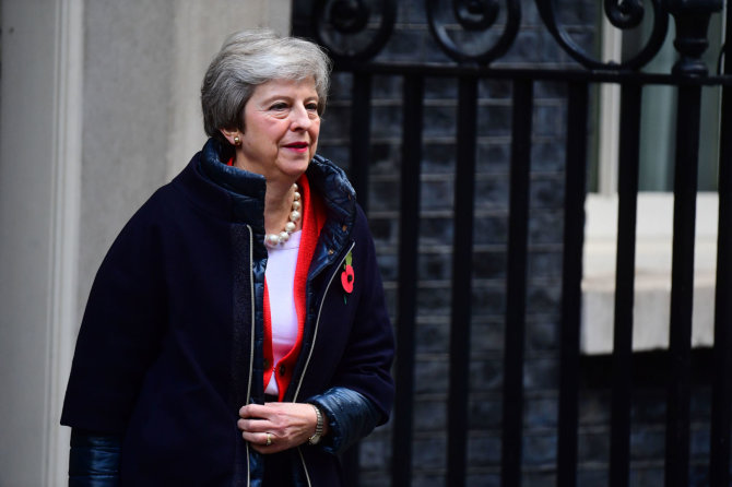 AFP/„Scanpix“ nuotr./Britų premjerė Theresa May