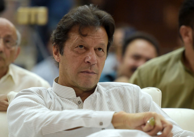 AFP/„Scanpix“ nuotr./Pakistano premjeras Imranas Khanas