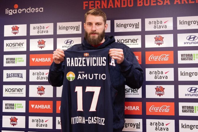 Vitorijos „Baskonia“ nuotr./Gytis Radzevičius