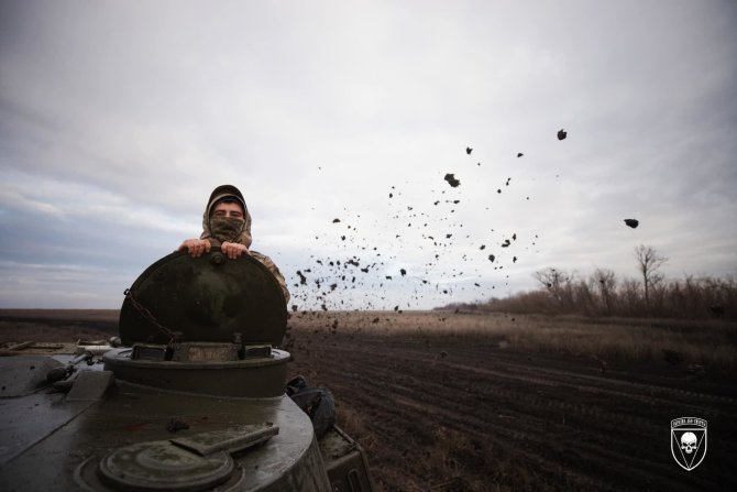 Ukrainos ginkluotųjų pajėgų generalinis štabas/ „Telegram“/Ukrainos karys