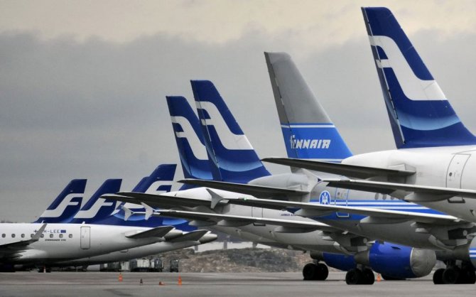 AFP/„Scanpix“ nuotr./„Finnair“ lėktuvai