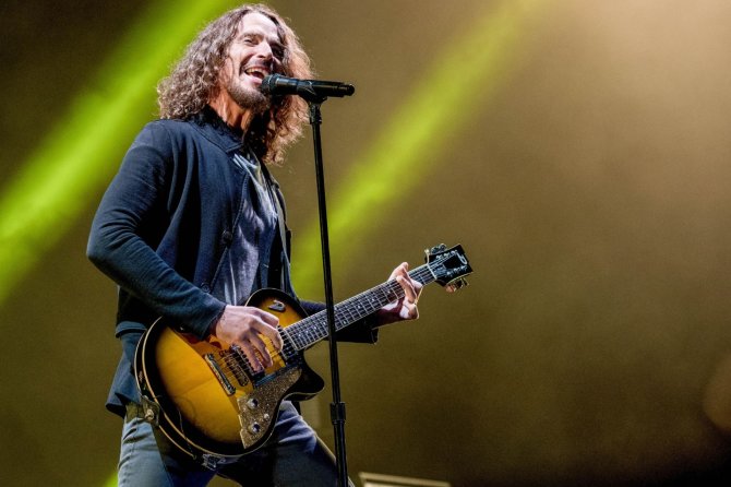 „Scanpix“ nuotr./„Soundgarden“ lyderis Chrisas Cornellas