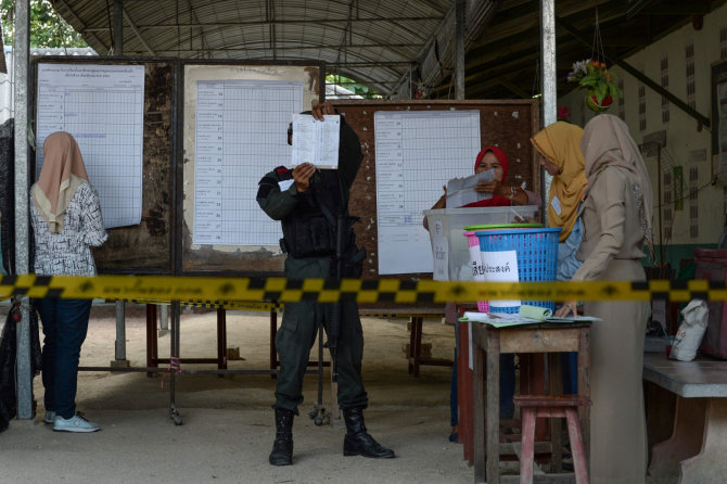 AFP/„Scanpix“ nuotr./Rinkimai Tailande