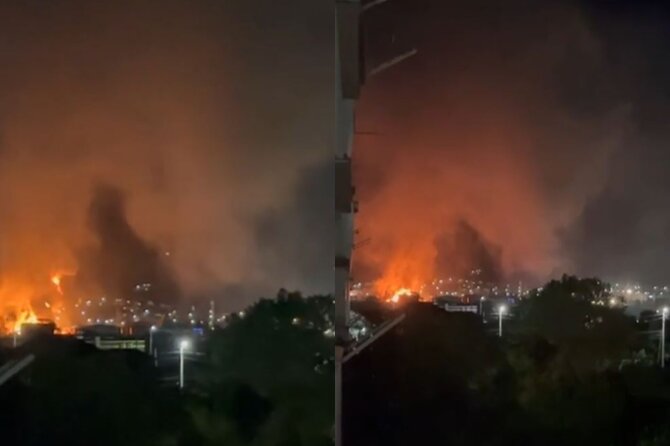 Stopkadras/Sprogimas Novorosijsko uoste