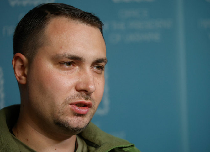 „Reuters“/„Scanpix“/Gynybos ministerijos Vyriausiosios žvalgybos valdybos vadovas Kyrylo Budanovas