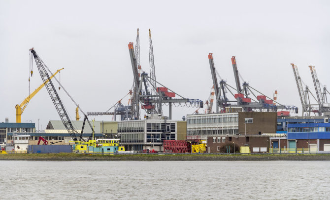 „Scanpix“ nuotr./Roterdamo uostas