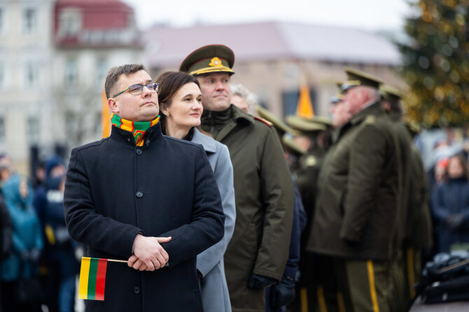 Lukas Balandis / BNS nuotr./Laurynas Kaščiūnas, Viktorija Čmilytė-Nielsen