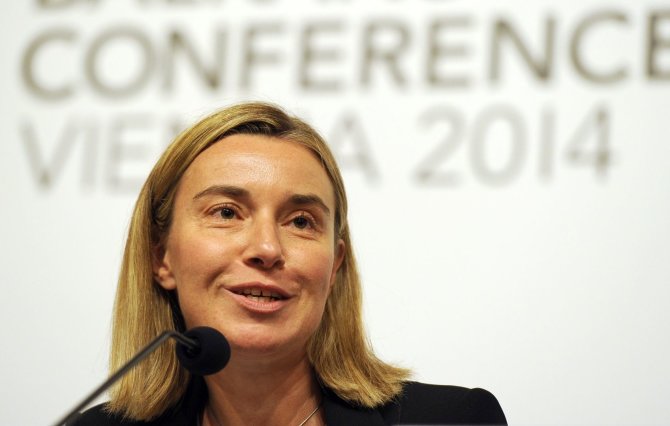 AFP/„Scanpix“ nuotr./Federica Mogherini