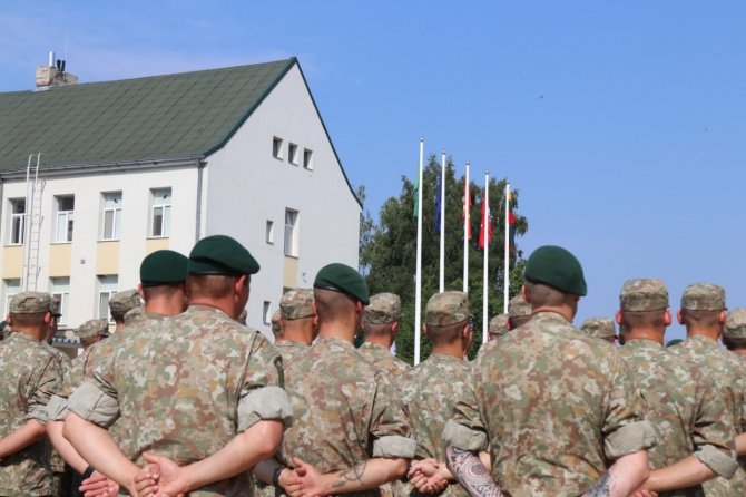 Kunigaikščio Margirio pėstininkų bataliono nuotr./Šauktiniai
