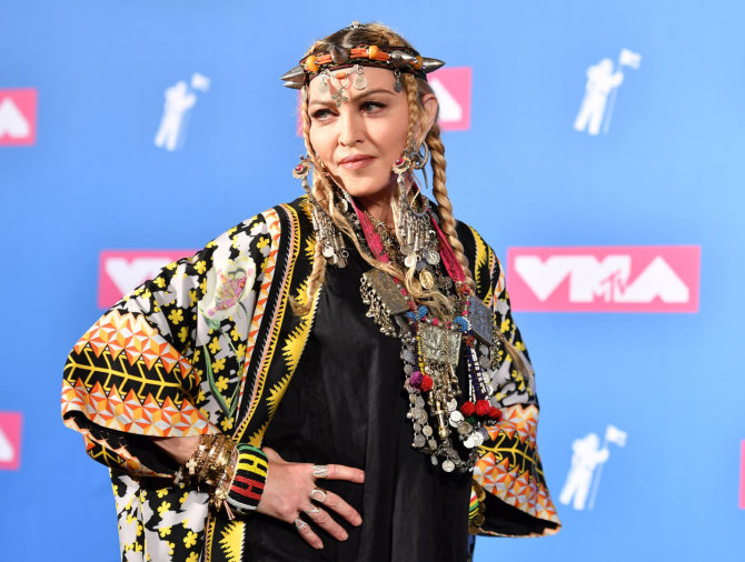 AFP/„Scanpix“ nuotr./Madonna MTV apdovanojimuose