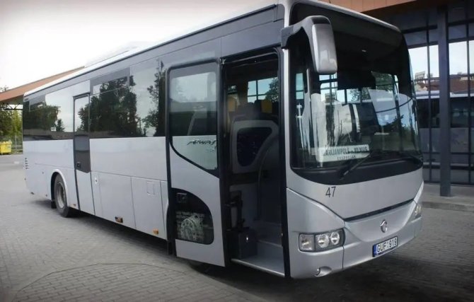 Marijampolės autobusų parko nuotr./„Irisbus“ autobusas