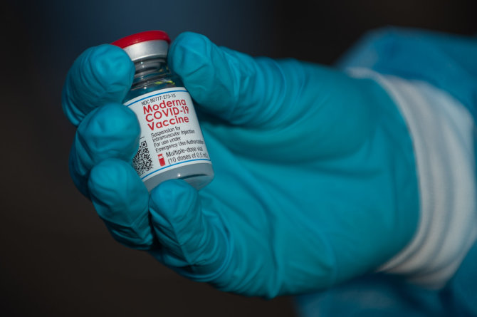 ZUMAPRESS.com/„Moderna“ vakcina nuo koronaviruso
