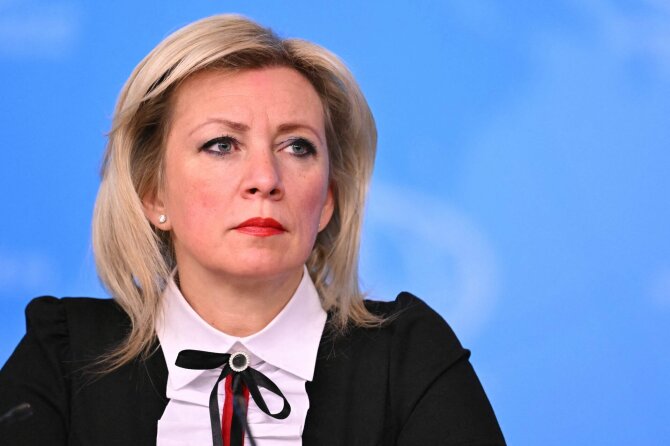 Marija Zacharova / NATALIA KOLESNIKOVA / AFP