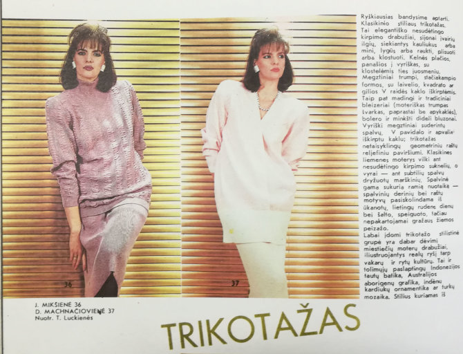 Žurnalas „Banga“ (1989–1990 m. ruduo–žiema, tiražas: 40 000)/Šukuosenų tendencijos