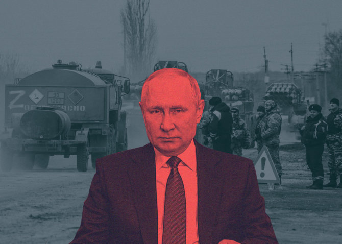 „Scanpix“ nuotr./Vladimiro Putino karas Ukrainoje