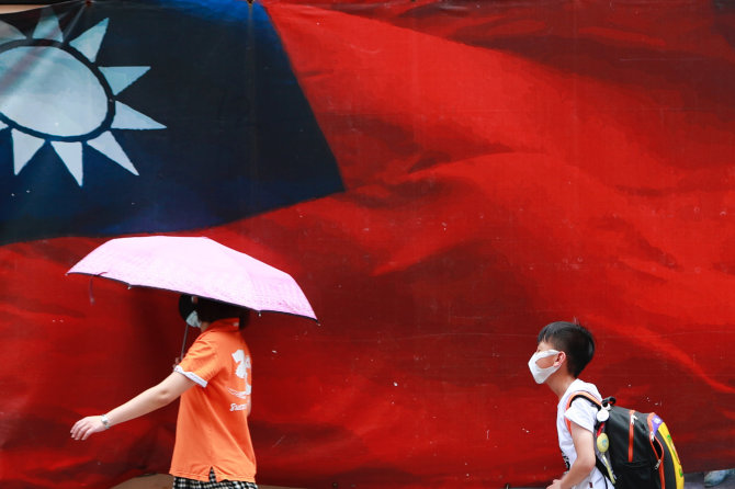 ZUMAPRESS / Scanpix nuotr./Taivano vėliava