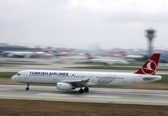„Reuters“/„Scanpix“ nuotr./„Turkish Airlines“ lėktuvas