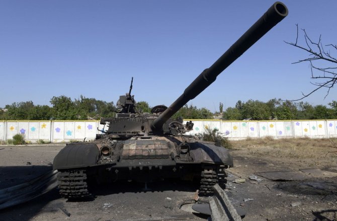 AFP/„Scanpix“ nuotr./Tankas