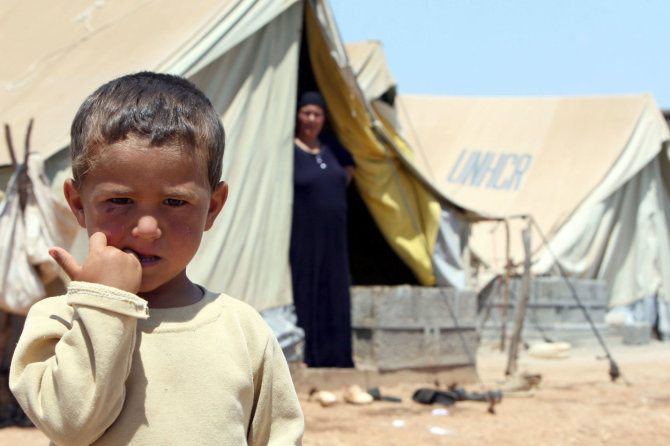 AFP/„Scanpix“ nuotr./Kurdų pabėgėliai Irake