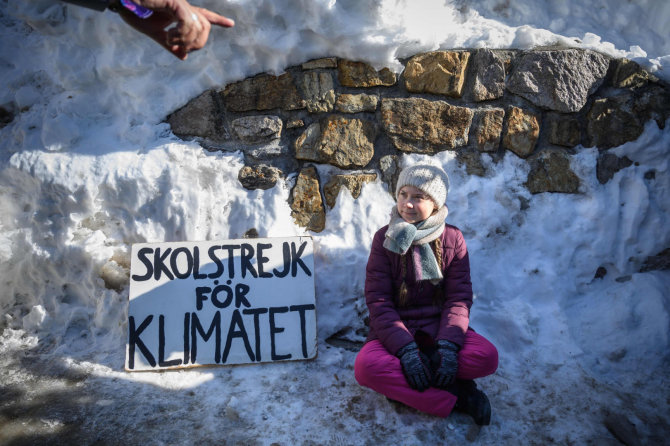 AFP/„Scanpix“ nuotr./Greta Thunberg