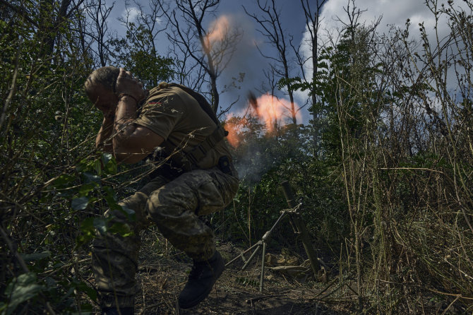 „AP“/„Scanpix“/Ukrainos karys prie Bachmuto