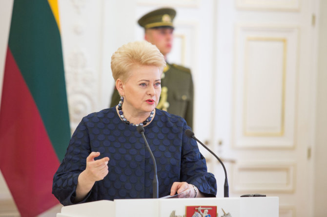 Luko Balandžio / 15min nuotr./Dalia Grybauskaitėl