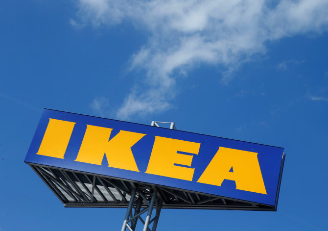 „Reuters“/„Scanpix“ nuotr./„IKEA“ logotipas