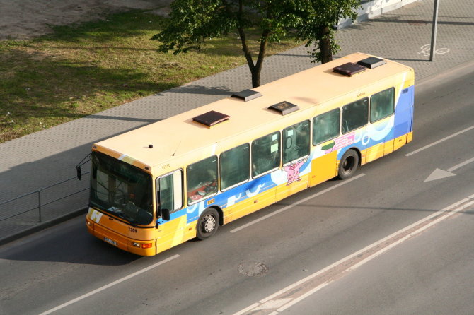 Alvydo Januševičiaus nuotr./Autobusas