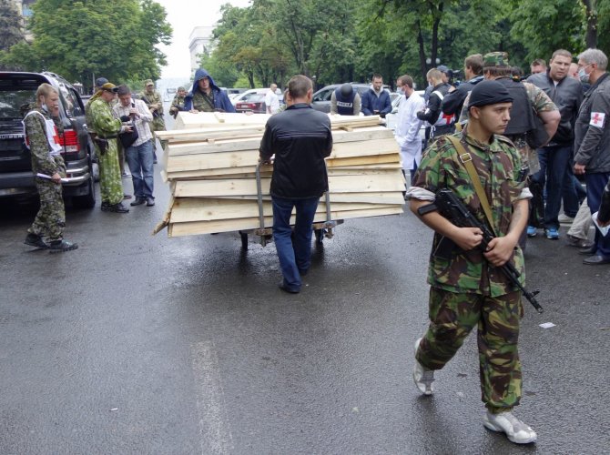 „Reuters“/„Scanpix“ nuotr./Teroristai kontroliuoja Luhansko miestą