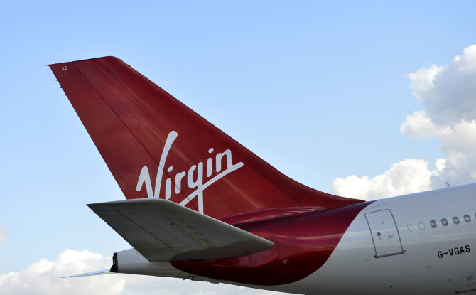 „Scanpix“ nuotr./„Virgin Atlantic“ lėktuvas