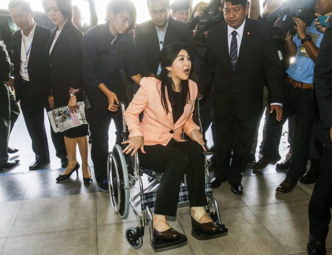 „Reuters“/„Scanpix“ nuotr./Tailando ministrė pirmininkė Yingluck Shinawatra