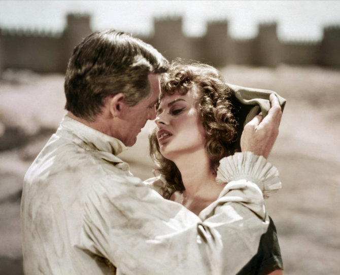 Vida Press nuotr./Cary Grantas ir Sophia Loren filme „The Pride and the Passion“