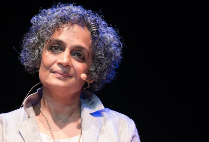 „Scanpix“/ AP nuotr./Arundhati Roy