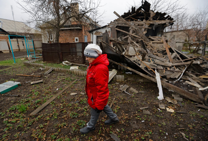 „Reuters“/„Scanpix“ nuotr./Karas Ukrainoje