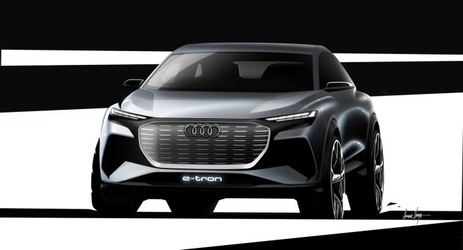 Gamintojo vizualizacija/„Audi Q4 e-Tron“