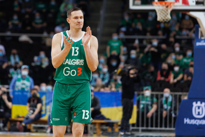 Eriko Ovčarenko / BNS nuotr./Kauno „Žalgiris“ – Vilerbano ASVEL