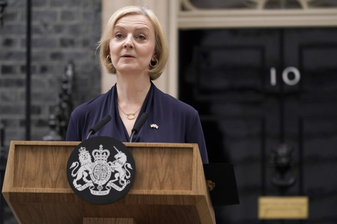 AP/„Scanpix“ nuotr./Liz Truss