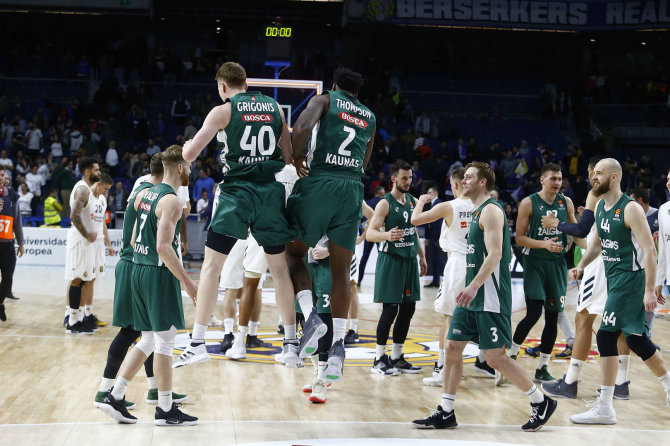 Euroleague.net nuotr./„Real“ – „Žalgiris“