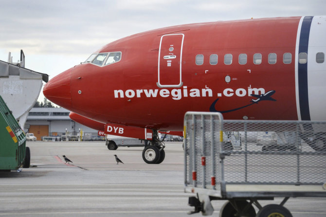 AFP/„Scanpix“ nuotr./„Norwegian“ lėktuvas