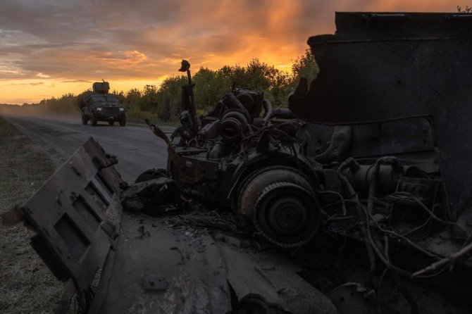 „AFP“/„Scanpix“/Ukrainos pajėgos Kursko srityje