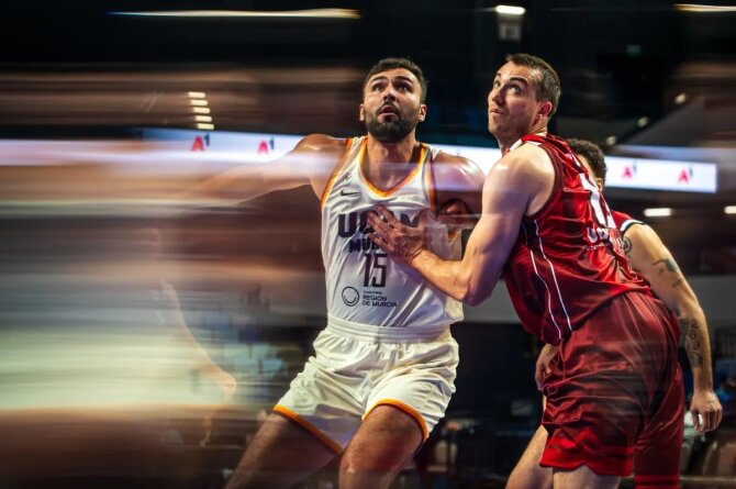 FIBA.com nuotr./Rungtynių akimirka