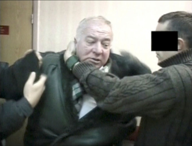 „Reuters“/„Scanpix“ nuotr./FST agentų sulaikytas Sergejus Skripalis