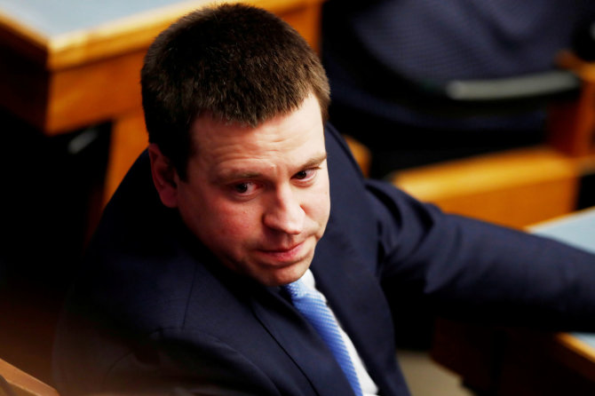 „Reuters“/„Scanpix“ nuotr./Estijos premjeras ir Centro partijos lyderis Juri Ratas