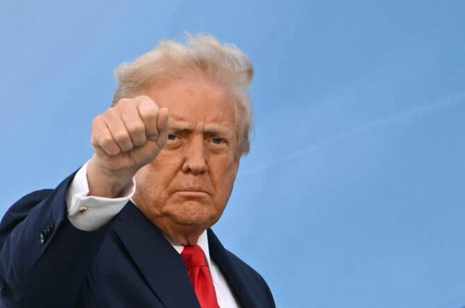 AFP/ „Scanpix“/Donaldas Trumpas